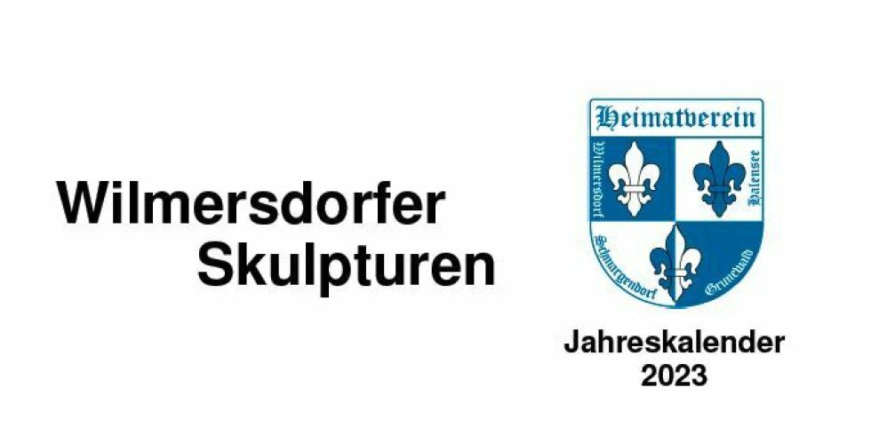 Der Jahreskalender 2023 zeigt Skulpturen aus dem Ortsteil.