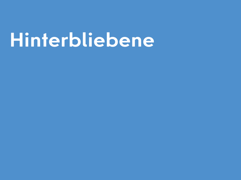 Hinterbliebene
