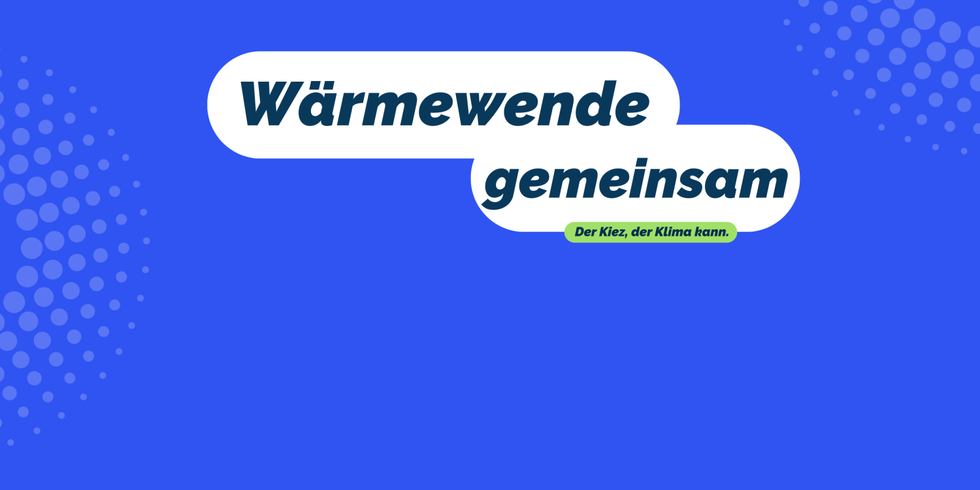 Banner für die Startseite zur sozialen Wärmewende