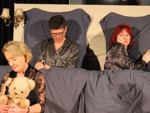 Eine Szene aus dem Stück „Schlaflos in Berlin“