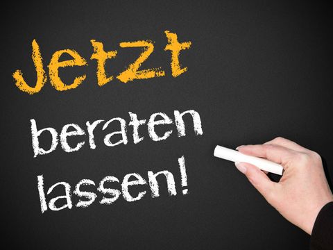 Jetzt beraten lassen !