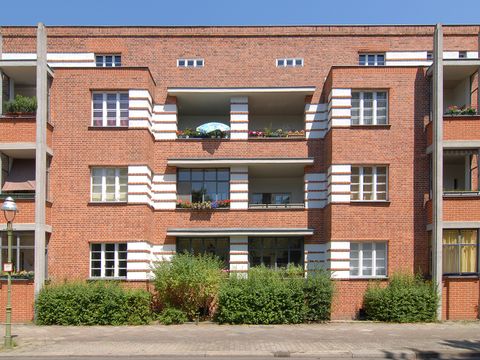 Siedlung Schillerpark (Bild: Landesdenkmalamt Berlin, Wolfgang Bittner)