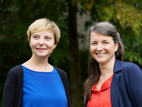 Porträt Julia Munack und Juliane Grafe