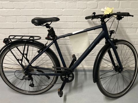Dunkelblaues Herrenfahrrad