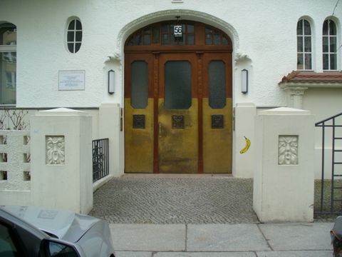 Hauseingang Mommsenstr. 56