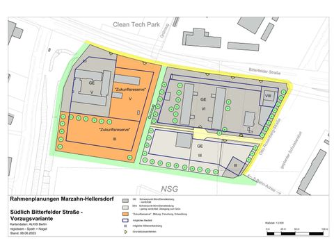 Rahmenplan Südlich Bitterfelder Straße