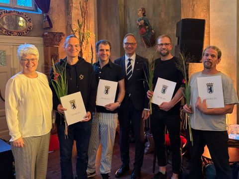 Verleihung des Ehrenamtspreises 2025 an Filmrausch Moabit e.V.