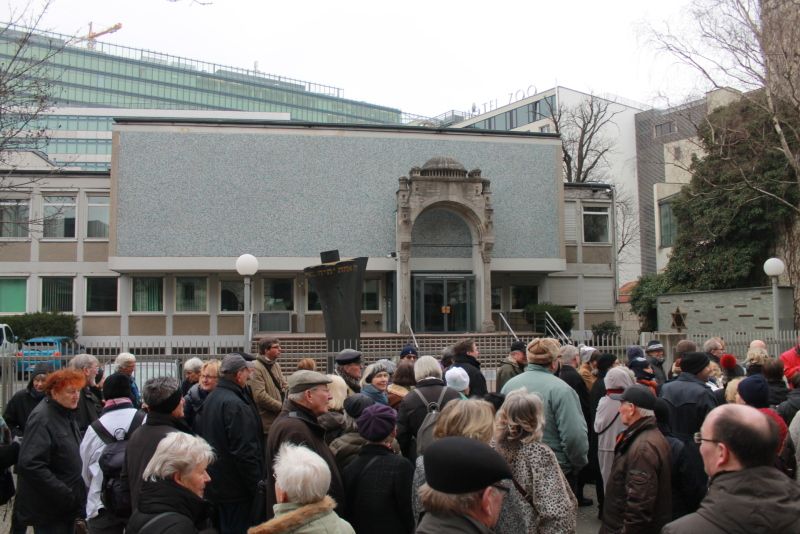 Bibliothek der Jüdischen Gemeinde Berlin, Kiezspaziergang 12.03.2016 (Bild: BA-CW,Rehfeld)