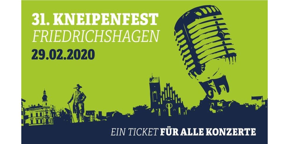 Plakat zumk 31. Kneipenfest Friedrichshagen