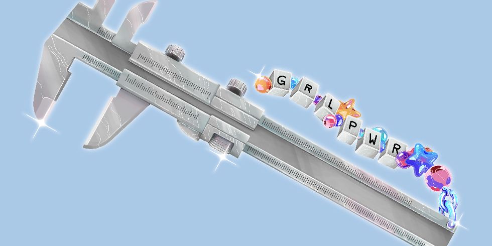 Symbolbild zeigt Messschieber für Berufsbild Mechatronikerin