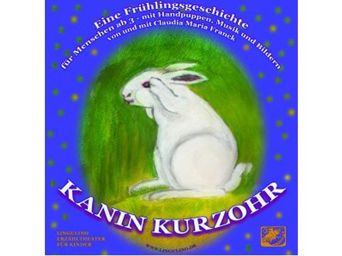 Zeichnung mit einem weißen Hasen