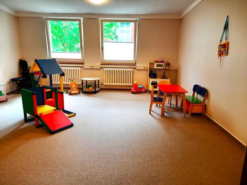 Betreuungsraum in der Kindertagespflege „Falkennest“. (Bild: BA Reinickendorf)