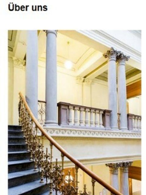 Screenshot Internetseite Treppe - LS