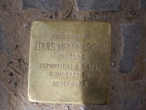Stolperstein für Louis Mendelsohn
