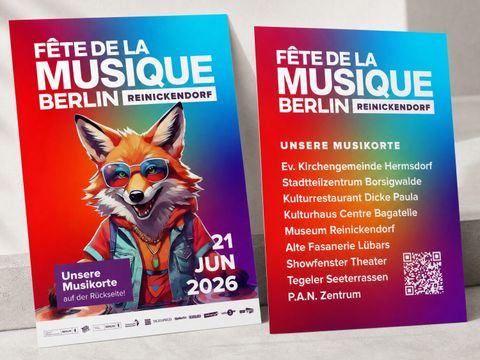 Reinickendorf feiert Fête de la Musique 2026 (Bild: BA Rdf)