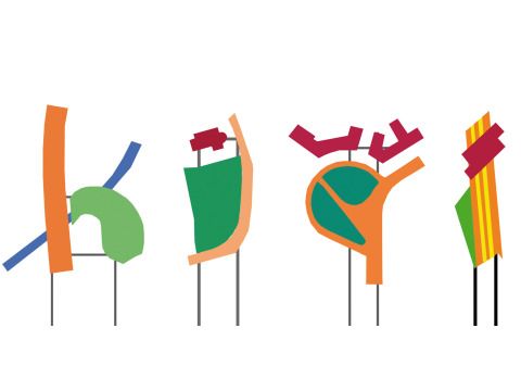 Entwurf von Veronika Kellndorfer: "Polychromie architecturale" (Bild: © Veronika Kellndorfer)