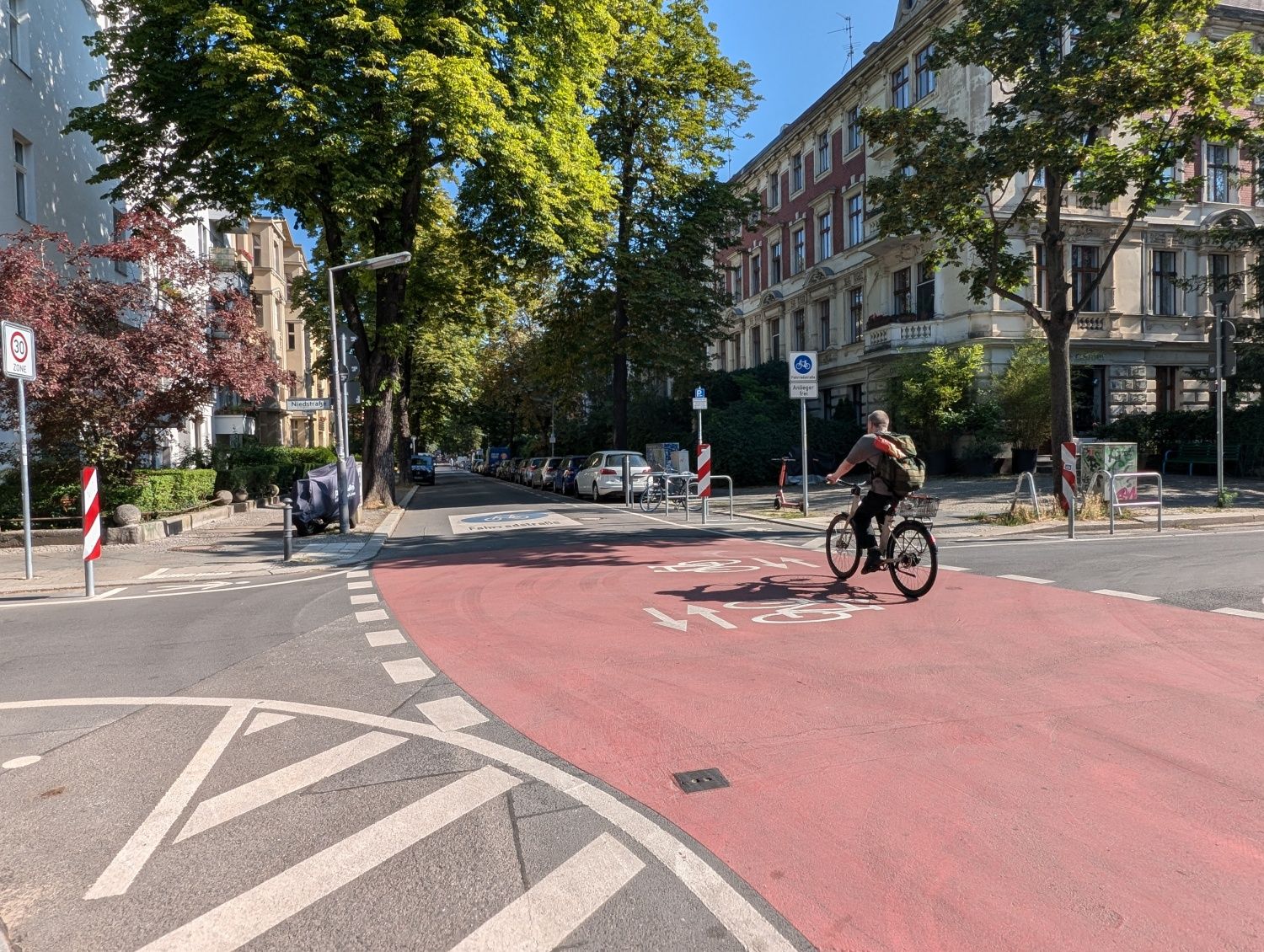 Fahrradstraße Handjerystraße
