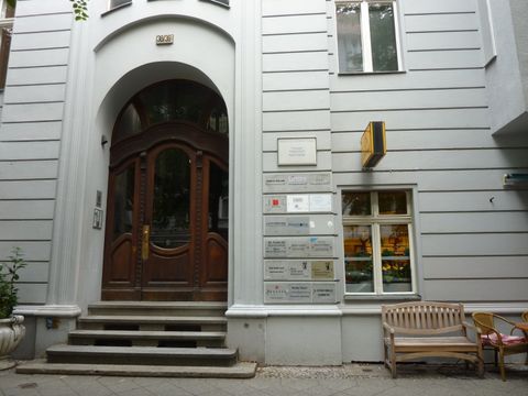Hauseingang, Bleibtreustraße 38/39, 13.8.2010, Foto: KHMM