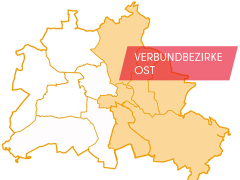 Verbundbezirke Ost