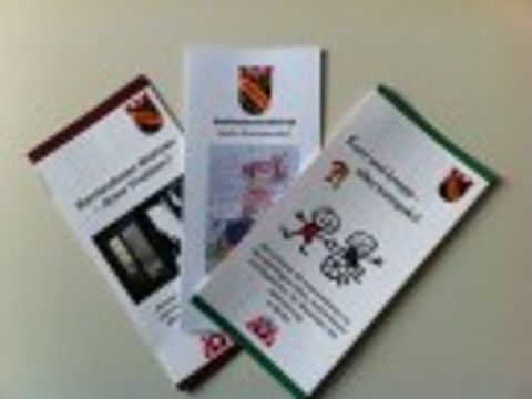 verschiedene Flyer