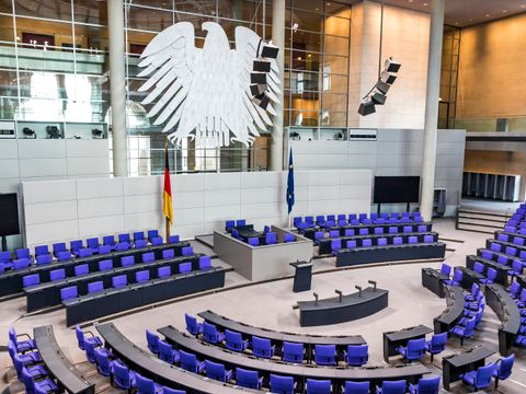 Plenarsaal Bundestag