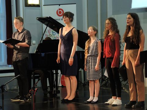 Brahmslieder mit einem gemischten Kammerchor