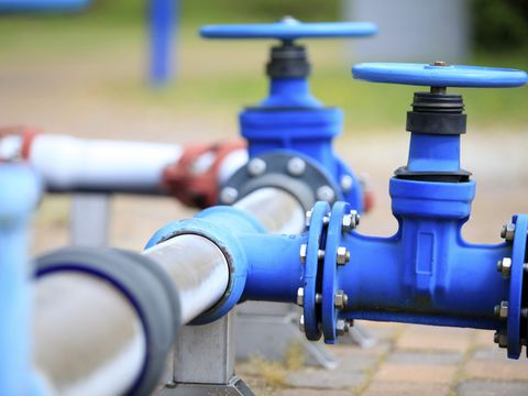 Hauptleitung Wasserhahn