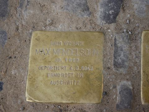Stolperstein für Max Mendelsohn
