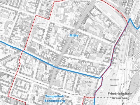 Untersuchungsgebiet Potsdamer Straße