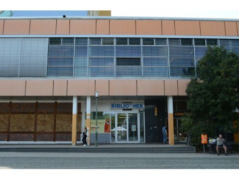 Bodo-Uhse-Bibliothek, fotografiert von Paul Stein