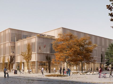 (Bild: Siegerbüro SEHW Architektur GmbH & STED – a part of Vilhelm Lauritzen Architects A/S)