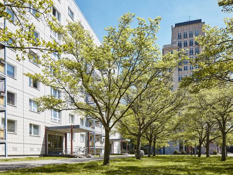 Hochgeschossige Wohnscheibe der Typenreihe Q P