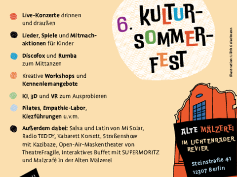 Sommerfest 2025 Flyer 1