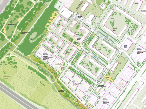 Fachbereich Stadtplanung, Rahmenplan Buch -Süd