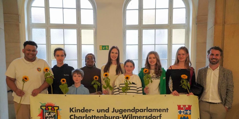 Vorstand des Kinder- und Jugendparlament Charlottenburg-Wilmersdorf