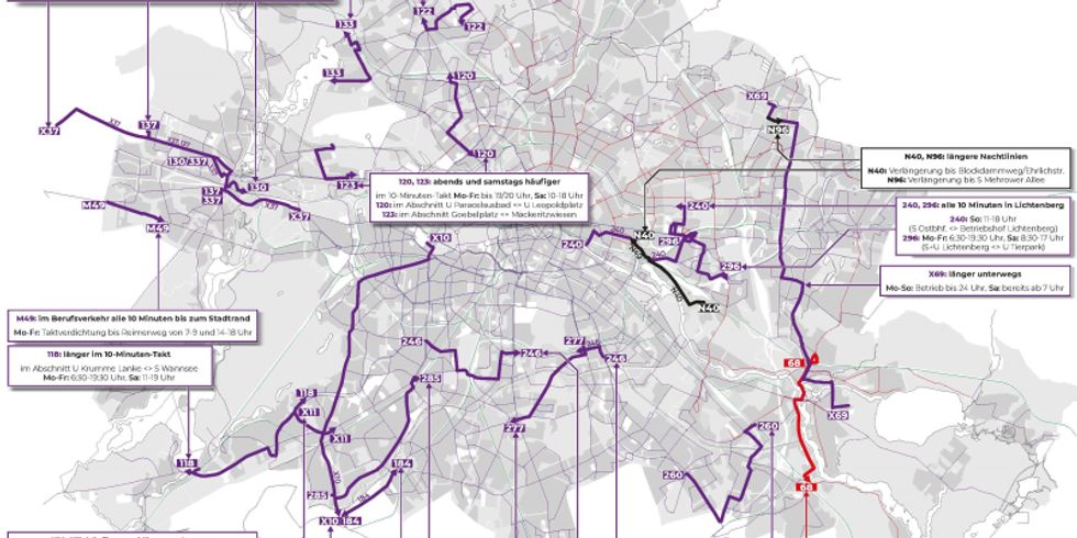 Angebotsmaßnahmen April 2021 für Bus und Straßenbahn