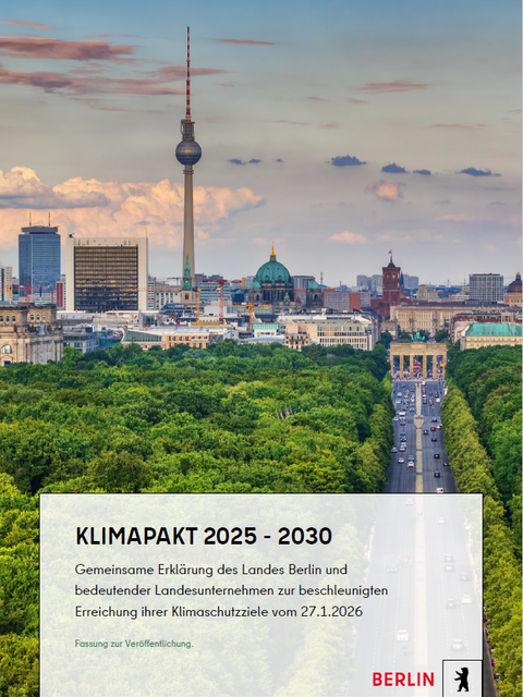 Klimapakt 2025-2030 Cover