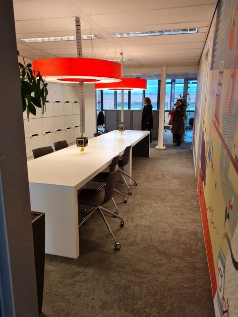 Open Space im Büro (Bild: Katharina Zapf)