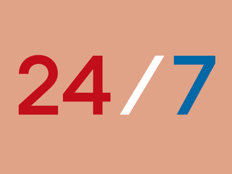 Zahlen: 24/7