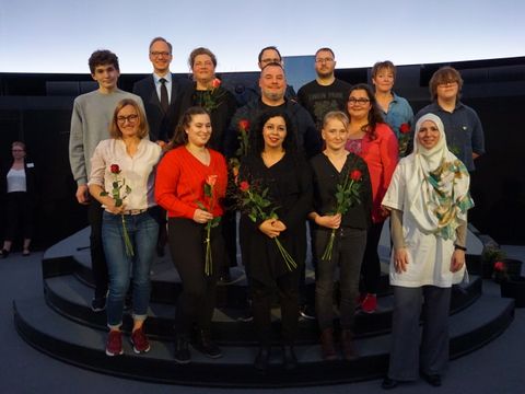 Die Preisträger des Ehrenamtspreises 2022.