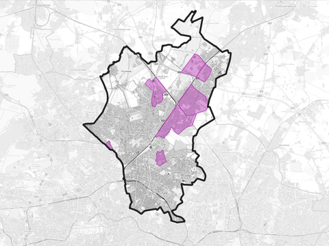 Fachbereich Stadtplanung, Rahmenplaene des Bezirks Pankow von Berlin