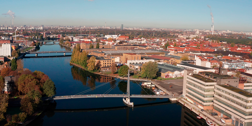 Luftaufnahme Oberschöneweide