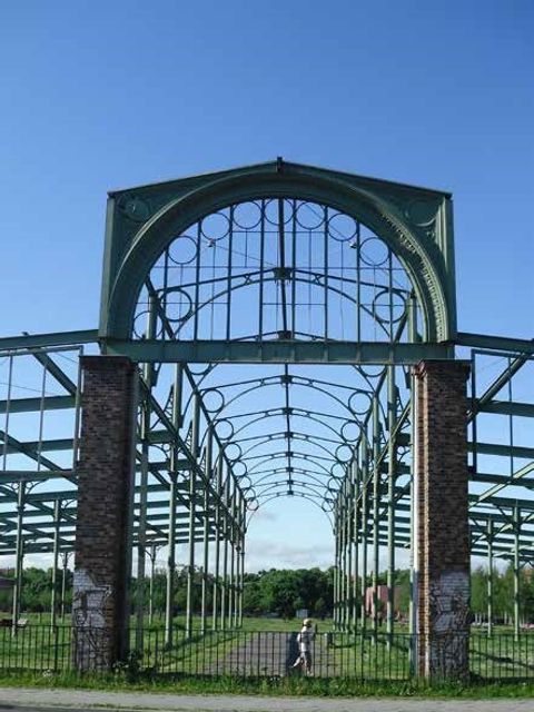 Mittelteil der ehemaligen Hammelauktionshalle