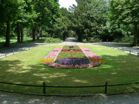 Stadtpark Steglitz Schmuckbeet