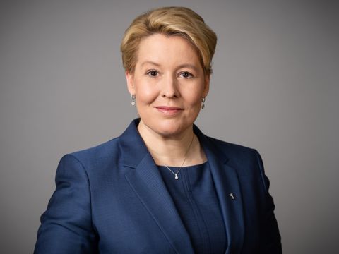 Wirtschaftssenatorin Franziska Giffey