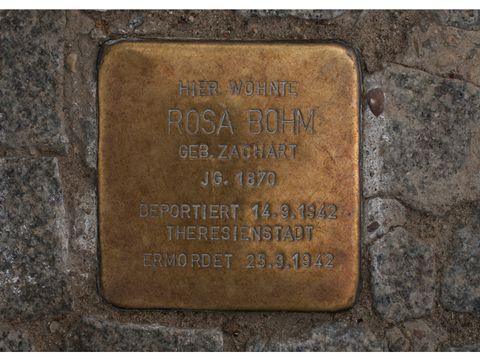 Stolperstein Rosa Bohm
