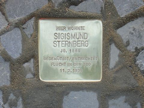 Stolperstein für Sigismund Sternberg