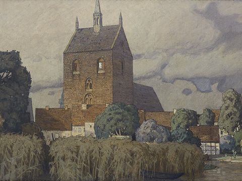 Alt-Ruppin, Hans Licht, Wandgemälde 010 (Bild: Mila Hacke, Mila Hacke Architektur-Fotografie, Berlin)