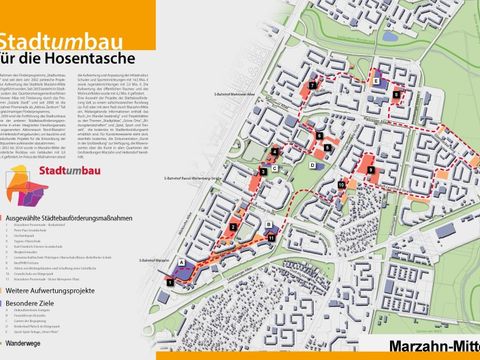 Hosentaschenplan für Marzahn-Mitte