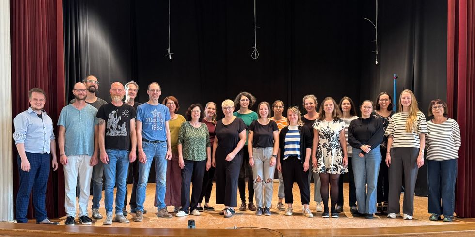 Gruppenbild des Chores "The Derries"